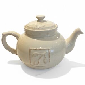 Sorrento Ivory Teapot & Lid by Signature Housewares